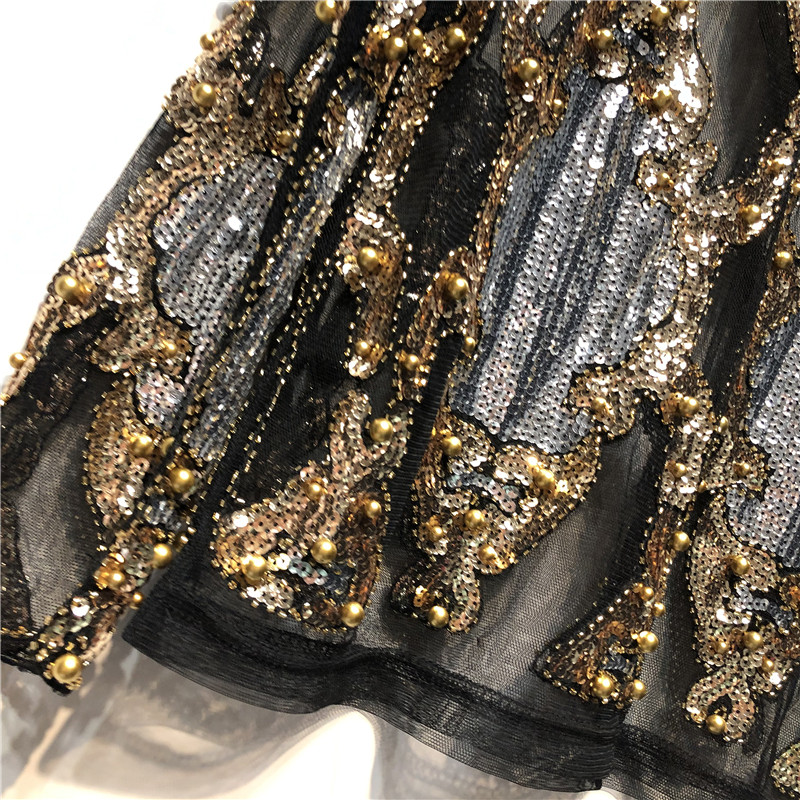 Sidaimi Luxury Women Crystal S - Embroidery Glass Beads ulasan dan harga