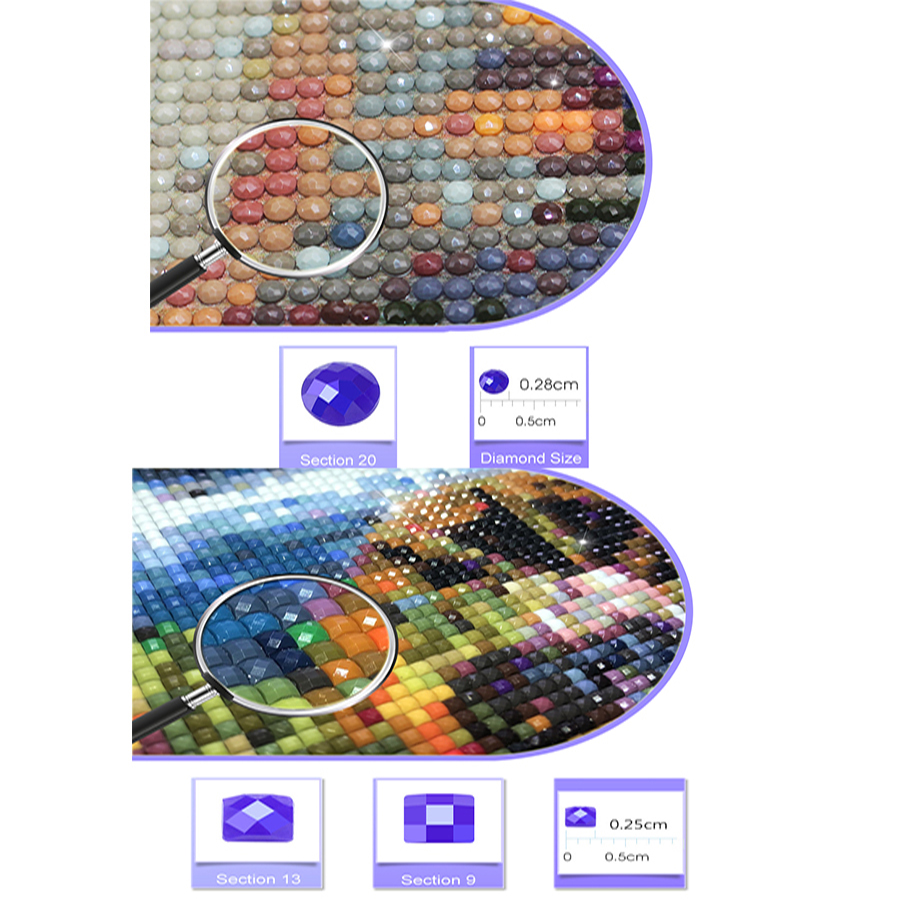 DIY Diamond Painting World Map - Embroidery World ulasan dan harga