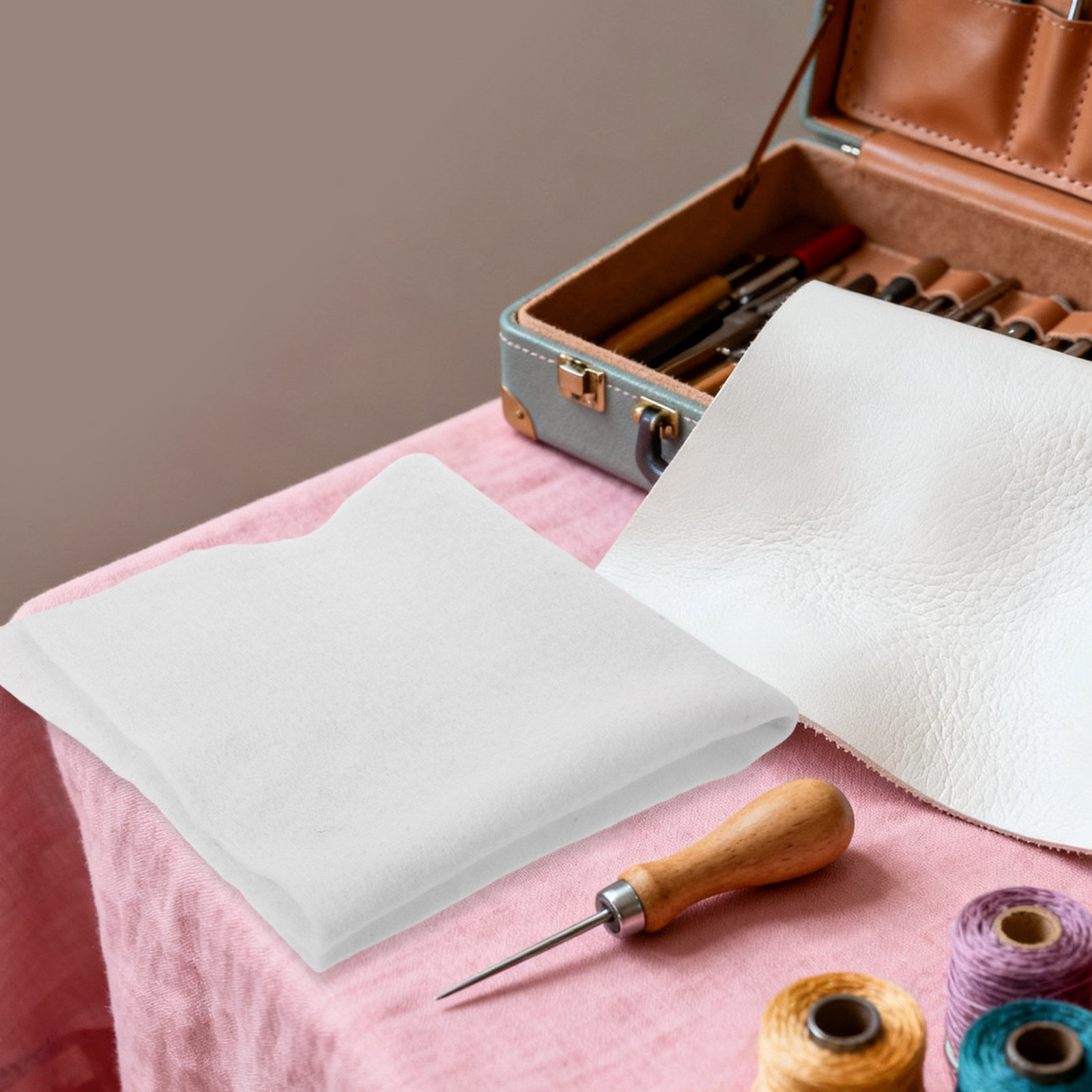 2Pcs Wool Felt Sheets Non-Wove - Felt Sheet Wool ulasan dan harga