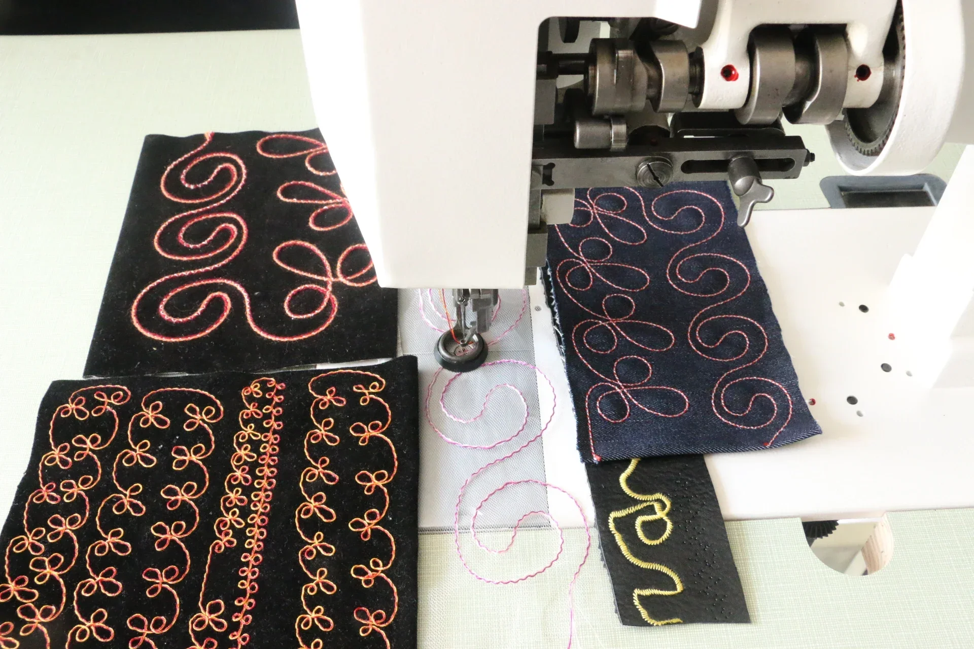 Hot sales DS-1121 Handle Opera - Embroidery Zig Zag Stitch ulasan dan harga