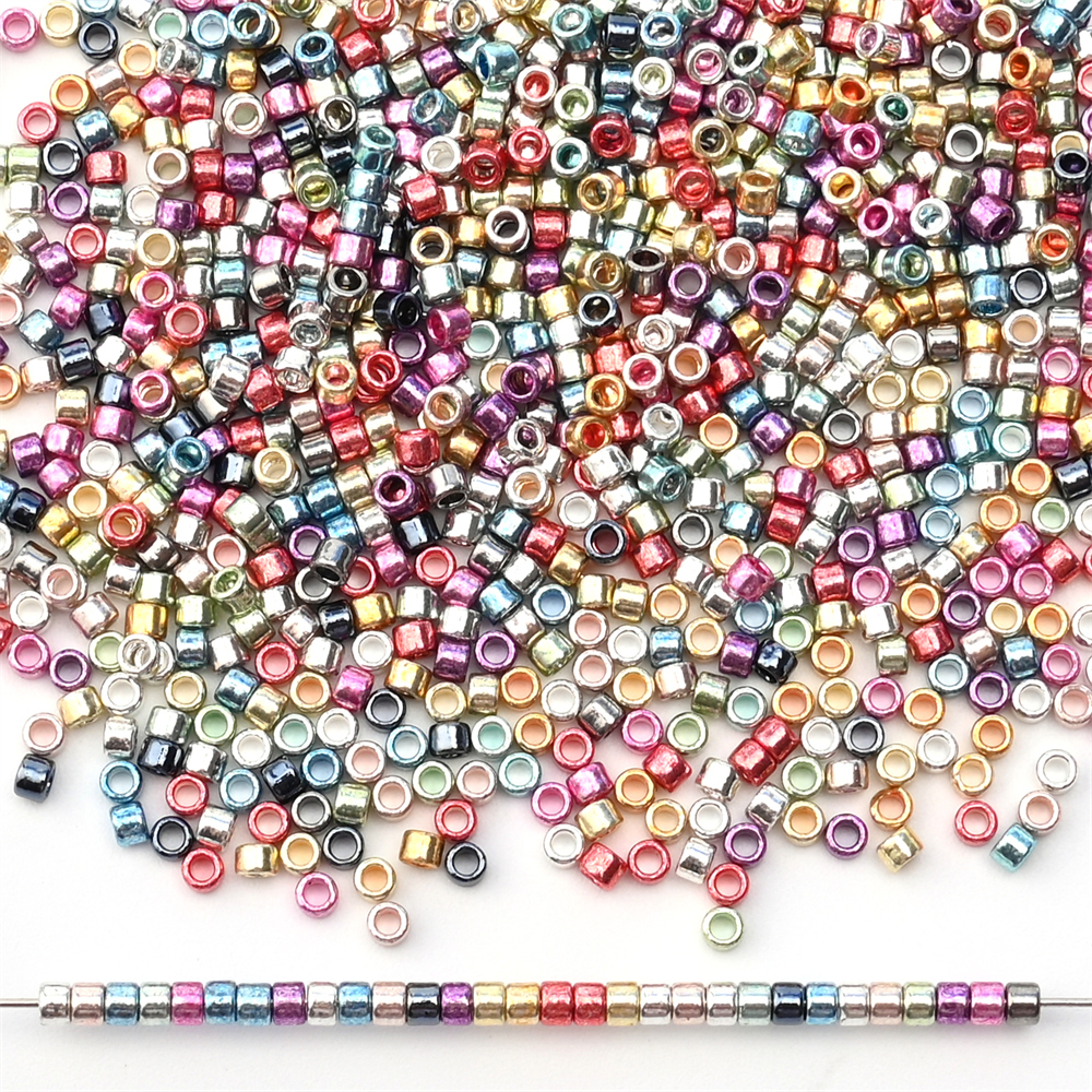 1200pcs/lot Uniform 2mm Metall - Embroidery Glass Beads ulasan dan harga