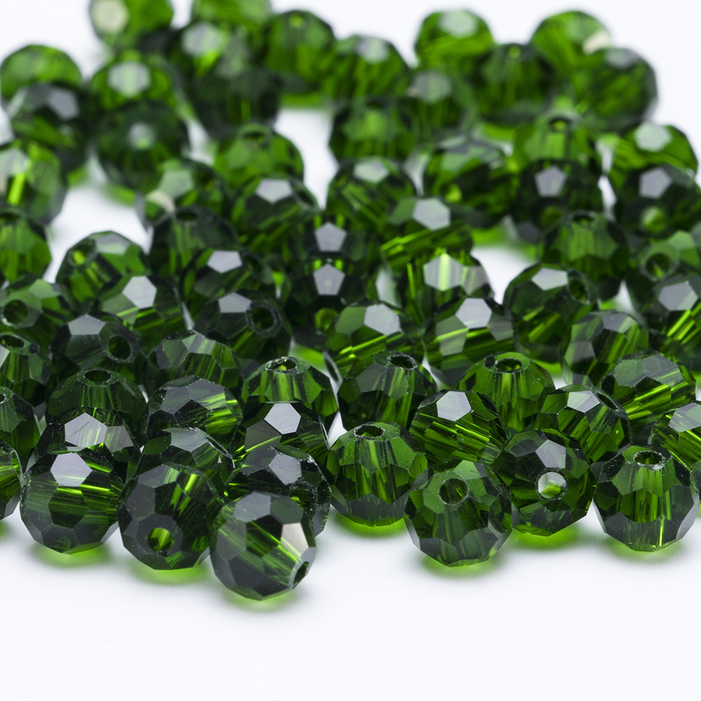 3 4 6 8mm Round Crystal Beads  - Embroidery Glass Beads ulasan dan harga