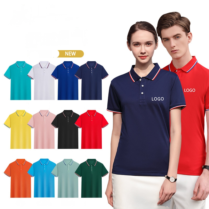 Summer Polo Shirts Custom Logo - Embroidery Design Logo ulasan dan harga
