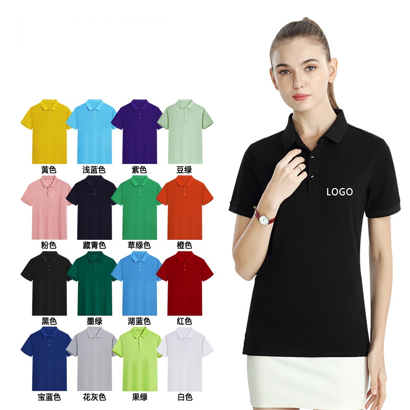 Summer Polo Shirts Custom Logo - Embroidery Design Logo ulasan dan harga