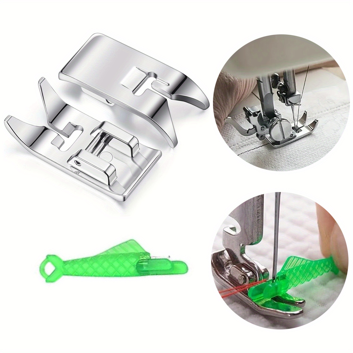 1/3/5Pcs Universal Sewing Pres - Embroidery Zig Zag Stitch ulasan dan harga