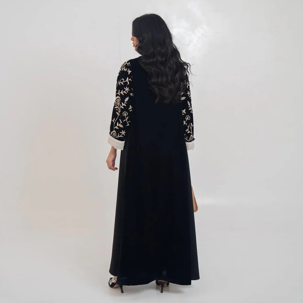Eid Ramadan Embroidered Abaya  - Embroidery Kebaya ulasan dan harga