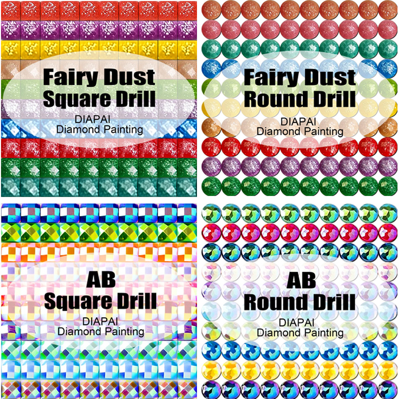 DiaPai Fairy Dust AB Diamond P - Embroidery Lady Bug ulasan dan harga