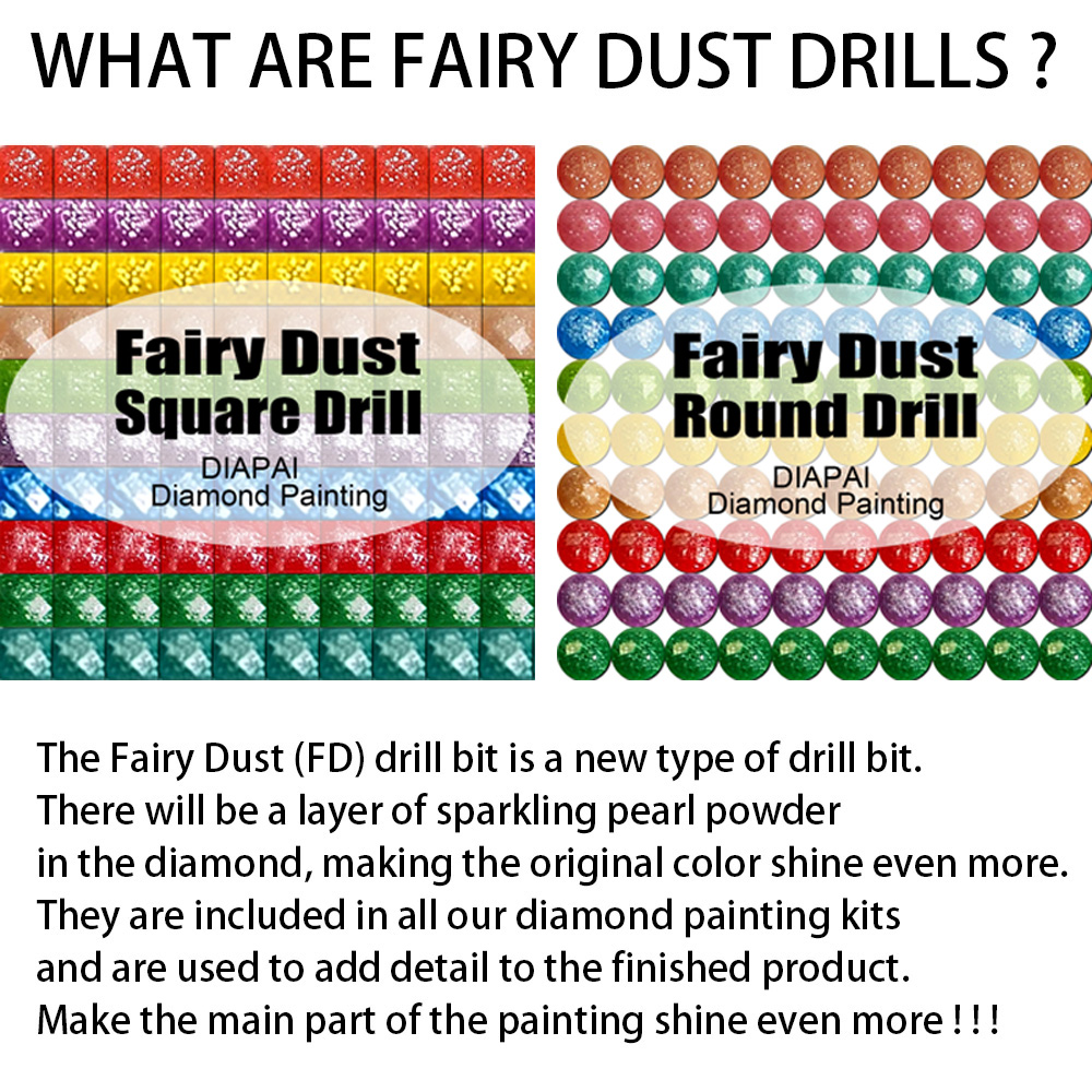 DiaPai Fairy Dust AB Diamond P - Embroidery Lady Bug ulasan dan harga