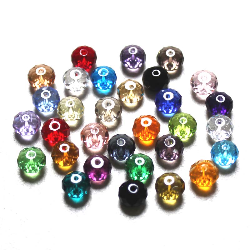 StreBelle AAA 6x8mm Czech Rond - Embroidery Glass Beads ulasan dan harga