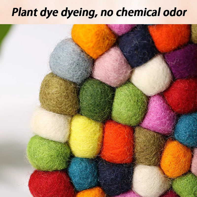 Wool Felt Singing Bowl Mat Han - Felt Sheet Wool ulasan dan harga
