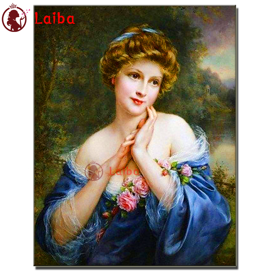 World famous painting Full Squ - Embroidery World ulasan dan harga