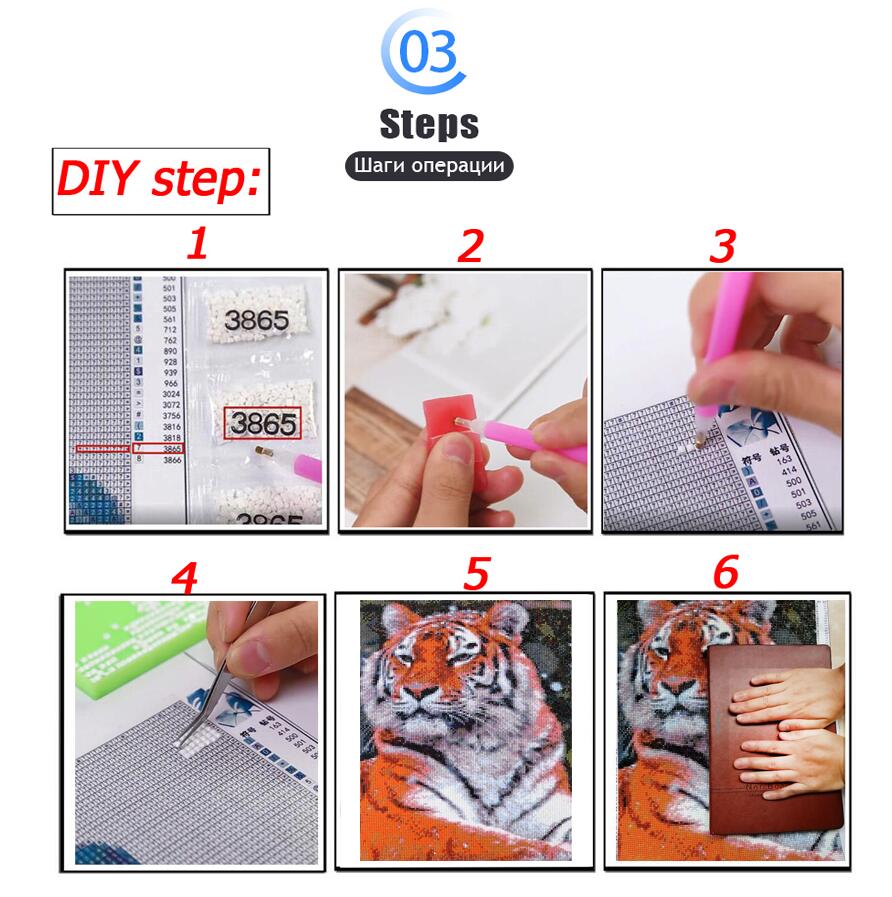 World famous painting Full Squ - Embroidery World ulasan dan harga
