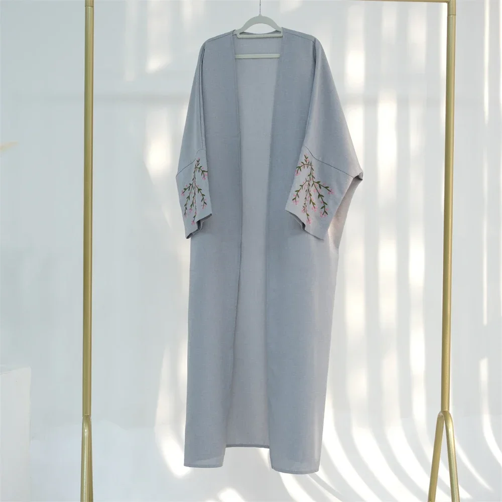 Eid Embroidered Abayas for Wom - Embroidery Kebaya ulasan dan harga